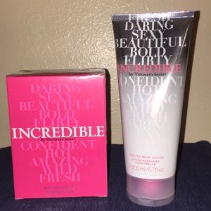 “INCREDIBLE”E DE P(1.7)&”INCREDIBLE” (6.7) PL V.S.